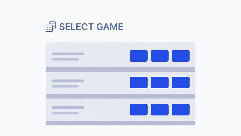 Step 3: Find JetX in the game catalog.